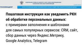 Как подать персональные данные в Роскомнадзор для ИП в Мотиви