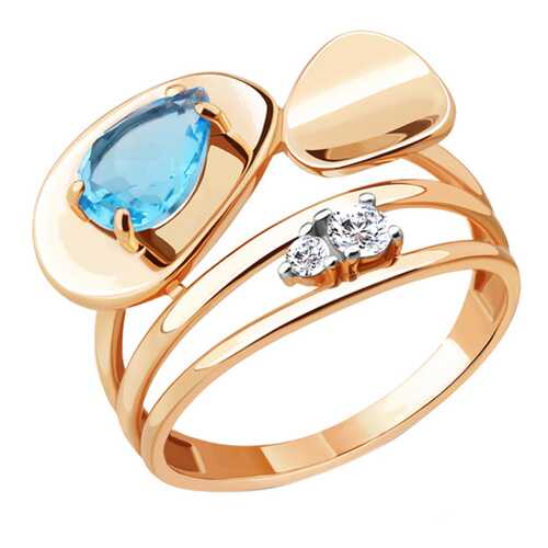 Кольцо женское Aquamarine 6564705.6 р.17.5 в Мотиви