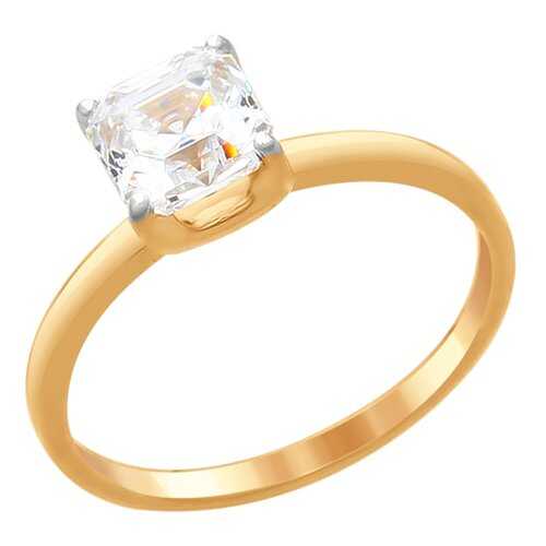 Кольцо женское SOKOLOV из серебра со Swarovski Zirconia 89010100 р.17.5 в Мотиви