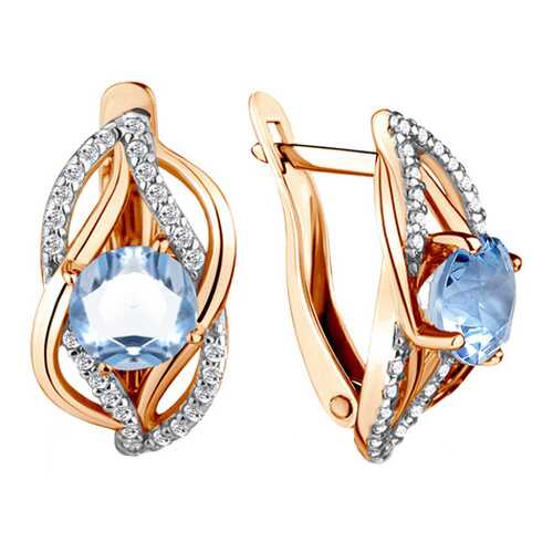 Серьги Aquamarine 4405205А.6 в Мотиви
