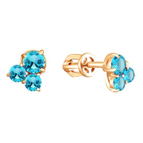 Серьги Aquamarine 4480205.6 в Мотиви