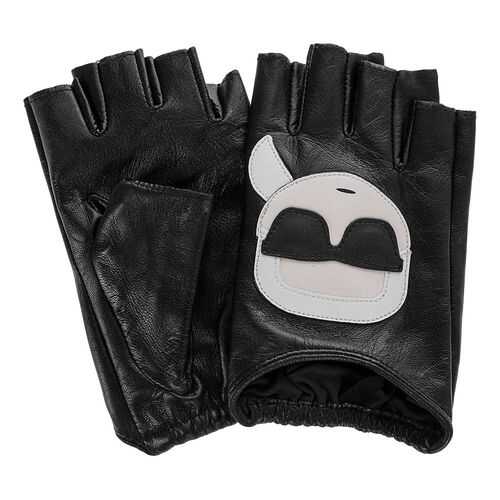 Митенки женские Karl Lagerfeld 201W3612 черные 9 в Мотиви