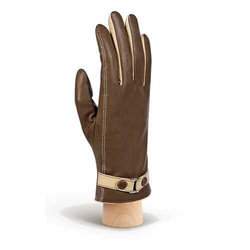 Перчатки женские Eleganzza TOUCH IS02074 коричневые 6.5 в Мотиви