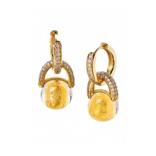 Серьги Bottega Murano 09030400 золотистые в Мотиви