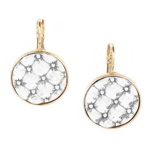 Серьги женские ORI TAO OT-12-29082 серебристые/золотистые в Мотиви