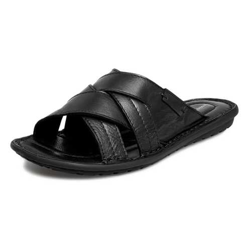 Шлепанцы мужские Alessio Nesca Comfort 03106130 черные 45 RU в Мотиви