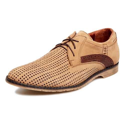 Туфли мужские Alessio Nesca 32606740 бежевые 39 RU в Мотиви