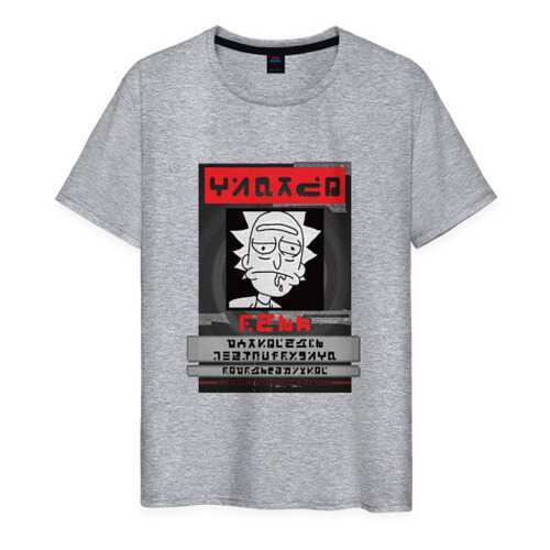 Футболка мужская ВсеМайки 1858369 серая XXL в Мотиви