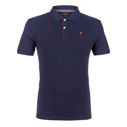 Футболка Поло мужская TOM TAILOR 1016502-10668 синяя XS в Мотиви