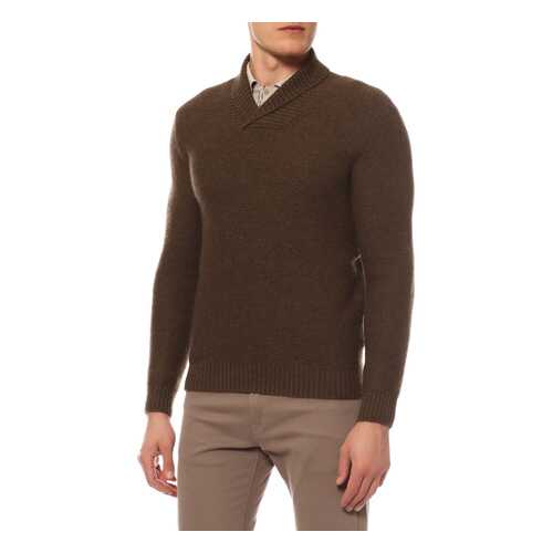 Поло мужское Mir cashmere YML16-008 коричневое M в Мотиви