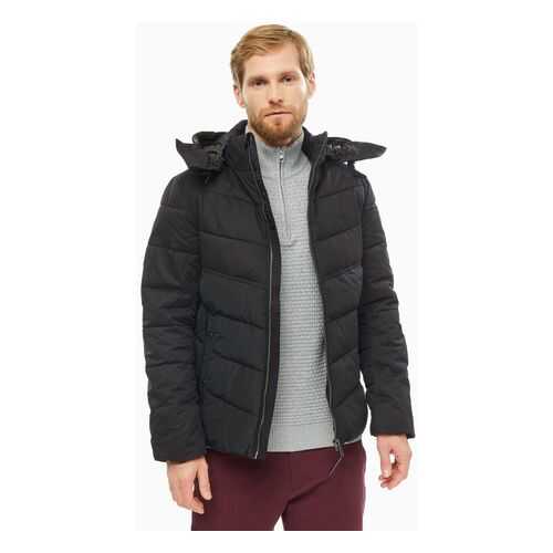 Куртка мужская TOM TAILOR 1012104-29999 черная S в Мотиви