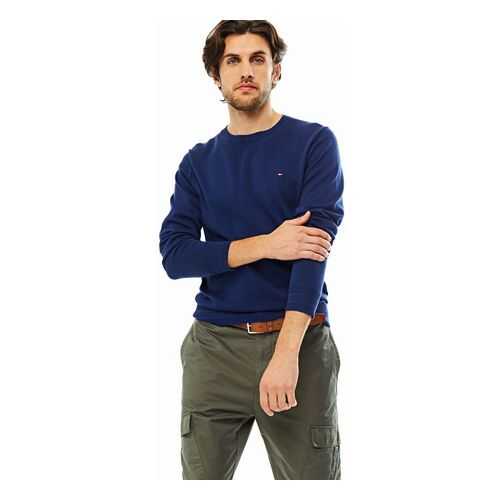 Джемпер мужской Tommy Hilfiger MW0MW14415 синий L в Мотиви
