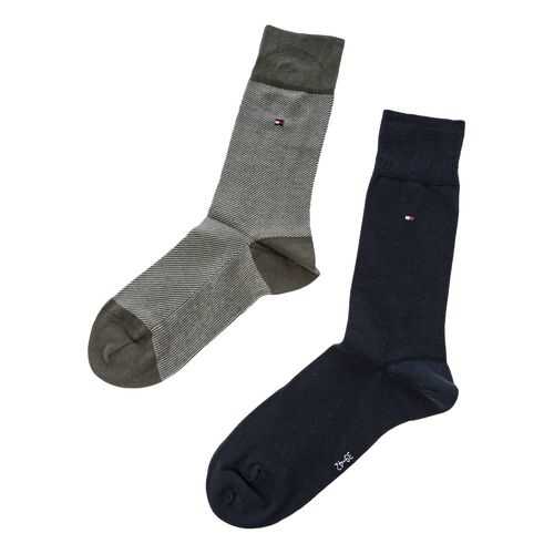 Набор носков мужских Tommy Hilfiger 320220001 синих 39-42 US в Мотиви