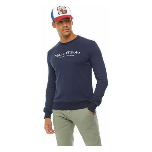 Свитшот мужской Marc O’Polo 414154096/896 синий XL в Мотиви