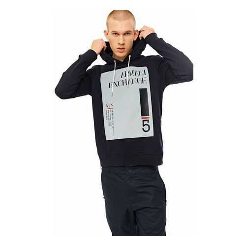 Толстовка мужская Armani Exchange 3HZMLB ZJ6FZ синяя XL в Мотиви