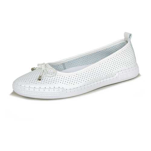 Балетки женские Alessio Nesca Comfort FX20S-20 белые 41 RU в Мотиви
