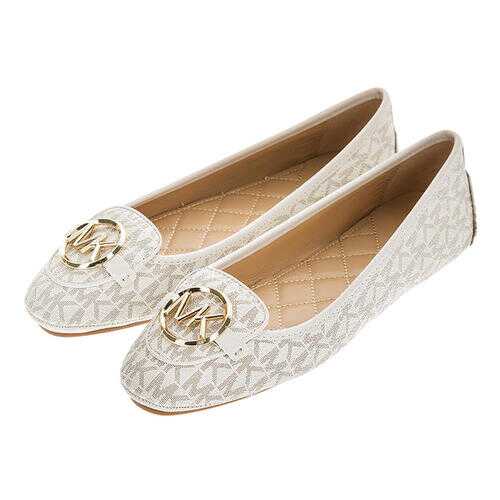 Балетки женские Michael Kors 40R9LIFP3B 150 бежевые 7.5 US в Мотиви