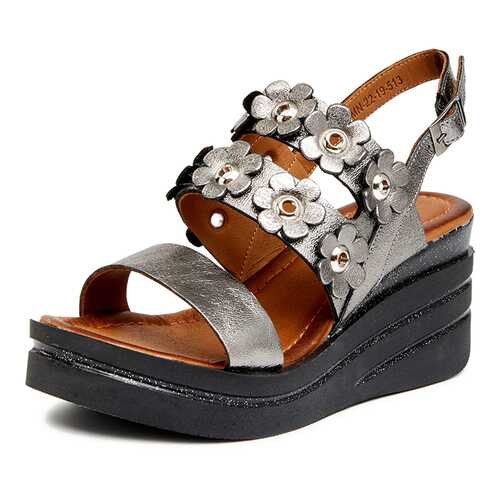 Босоножки женские Pierre Cardin TR-MN-22-19-513 серебристые 36 RU в Мотиви