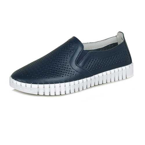 Слипоны женские Alessio Nesca DS20SS-5A синие 36 RU в Мотиви