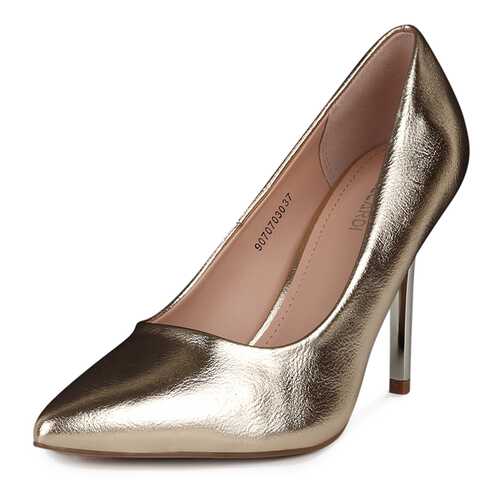 Туфли женские T.Taccardi 710018322 золотистые 40 RU в Мотиви
