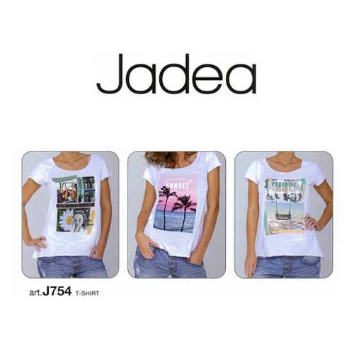 Футболка женская Jadea разноцветная M в Мотиви