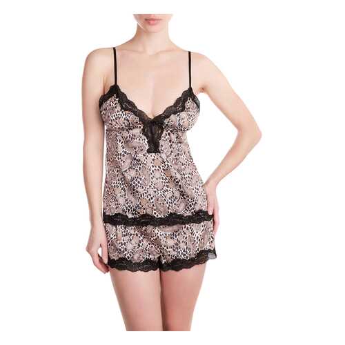 Шорты женские Rose&Petal Homewear RP-G-04 коричневые S в Мотиви