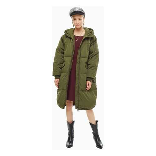 Пуховик женский ICHI 107736 13305 хаки XS в Мотиви