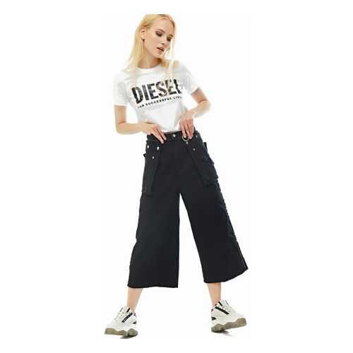 Брюки женские DIESEL 00SJAJ 0TATF 9XX черные 26 IT в Мотиви