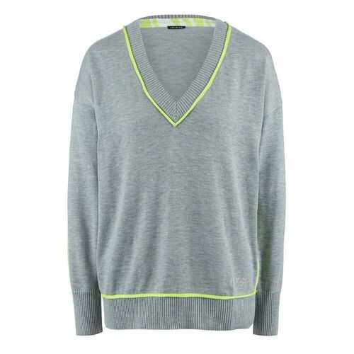 Джемпер женский Guess W0YR47-Z2G40 серый S в Мотиви