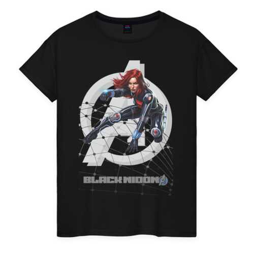 Футболка женская ВсеМайки 2084195 черная XXXL в Мотиви