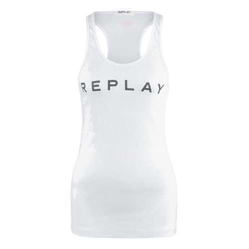 Майка женская Replay W3989D.22839G белая S в Мотиви