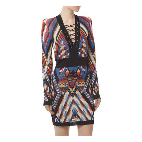 Платье женское Balmain 6387711MC5030 черное 40 FR в Мотиви