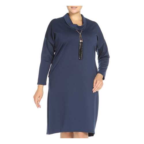Платье женское Classic Fashion HV-0103-5N синее 58 EU в Мотиви