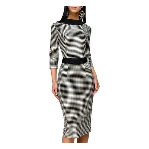 Платье женское D&M by 1001DRESS DM00302BK серое L в Мотиви
