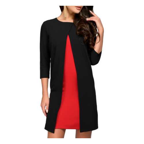 Платье женское D&M by 1001DRESS DM01038BK черное XS в Мотиви