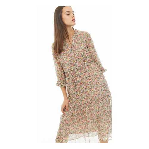 Платье женское Vero Moda 10235734 зеленое M в Мотиви