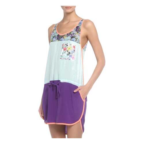 Сарафан женский MSGM 1641MDA55 144166 голубой 40 IT в Мотиви
